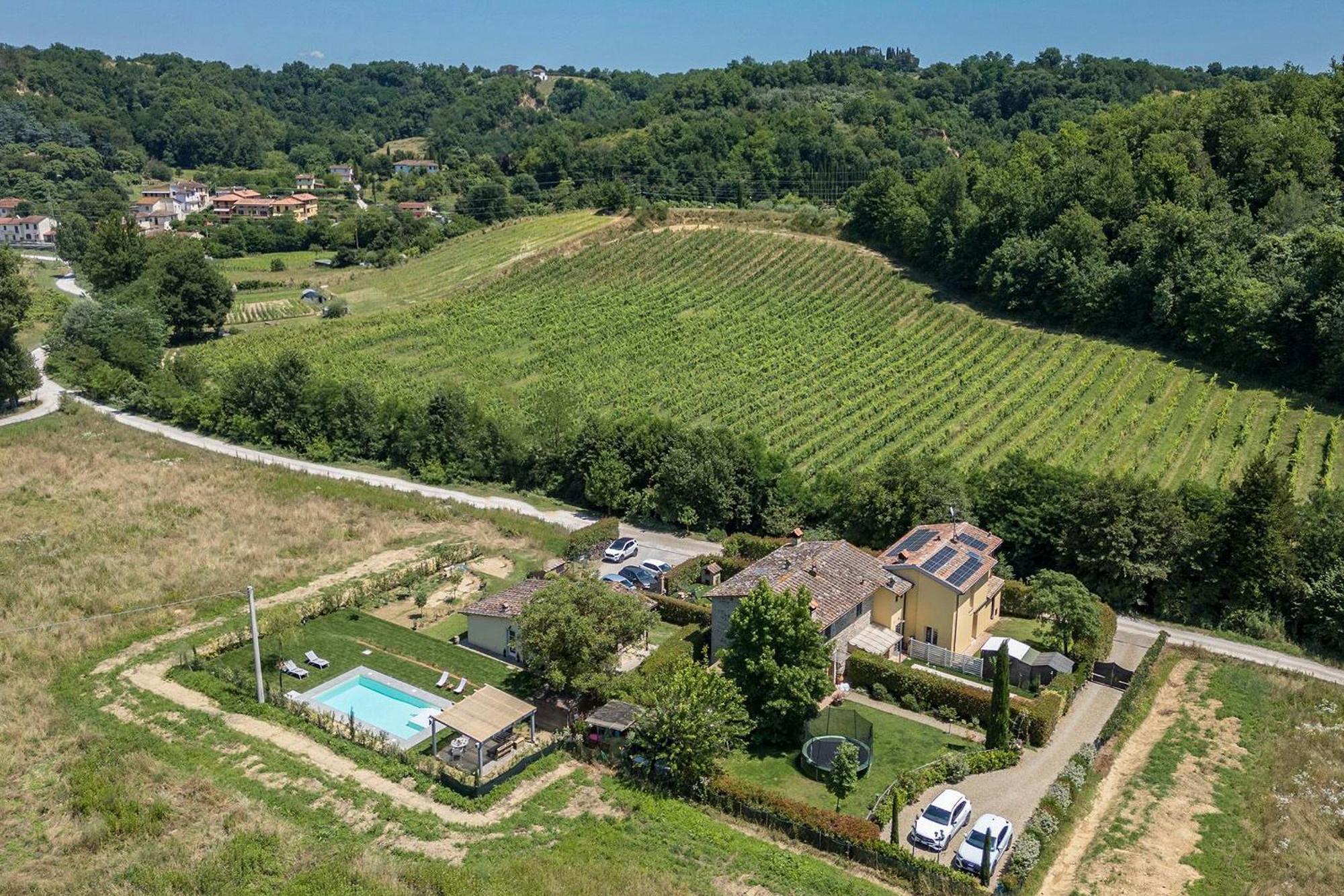 Villa Il Fienile Toscano Montevarchi Exterior foto