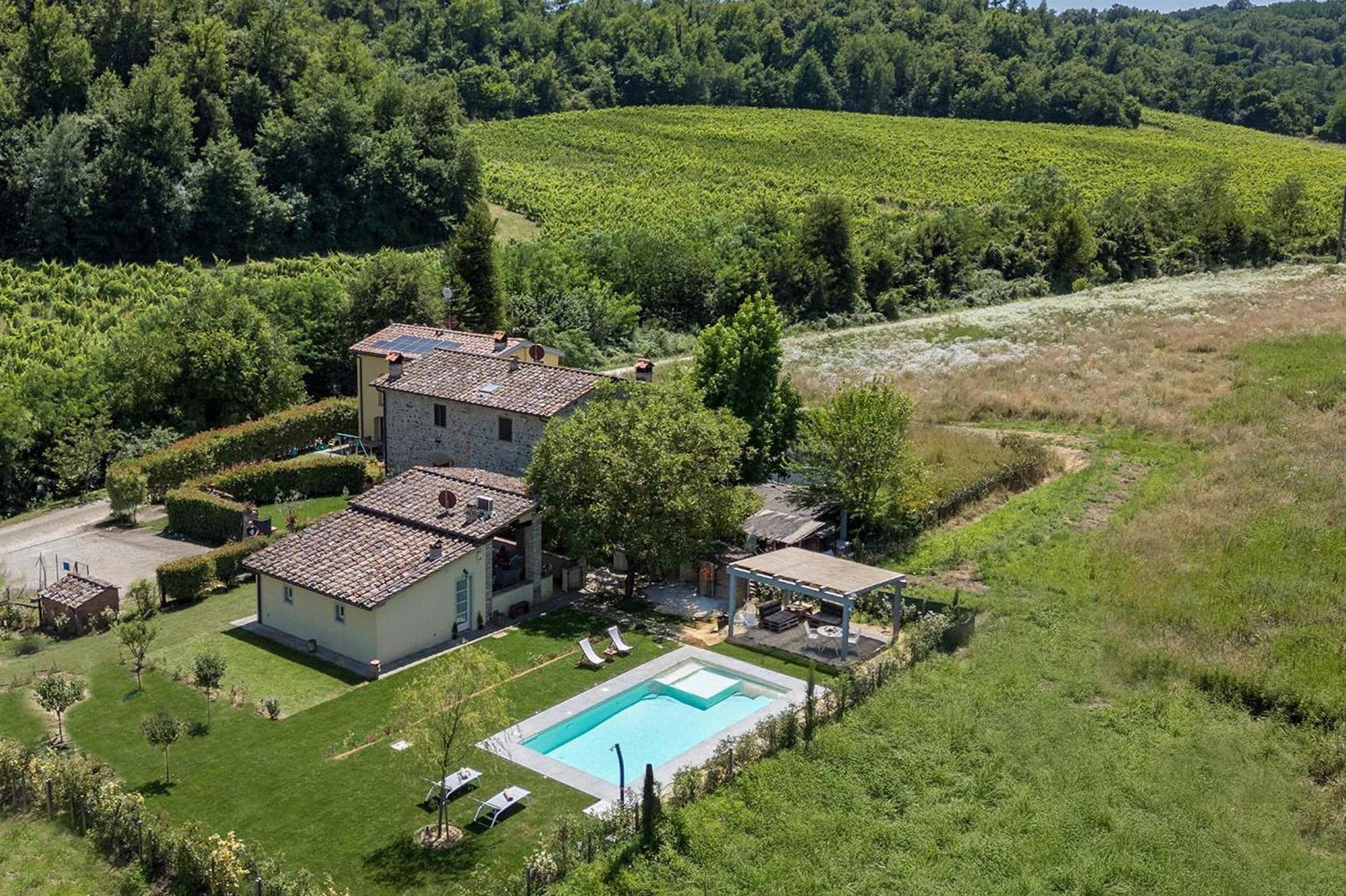 Villa Il Fienile Toscano Montevarchi Exterior foto